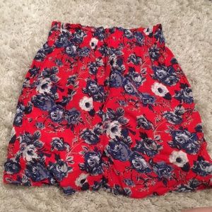 Sparkle & Fade midi loose skirt, size M